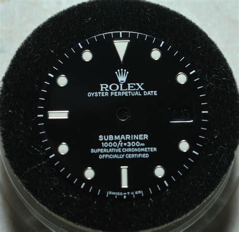 rolex submariner ceramic dial|Rolex Submariner dial replacement.